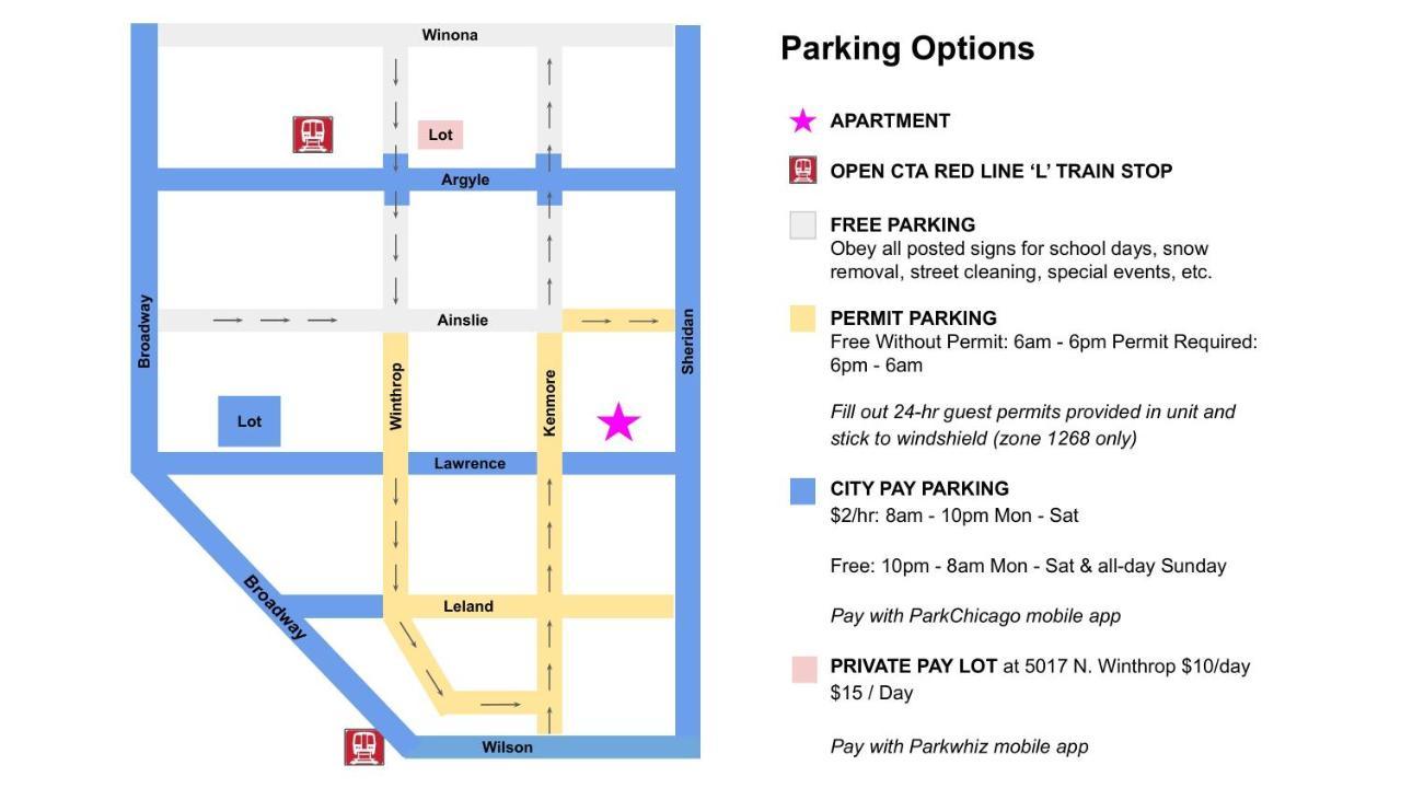 Uptown Gem Apartment Chicago Ngoại thất bức ảnh